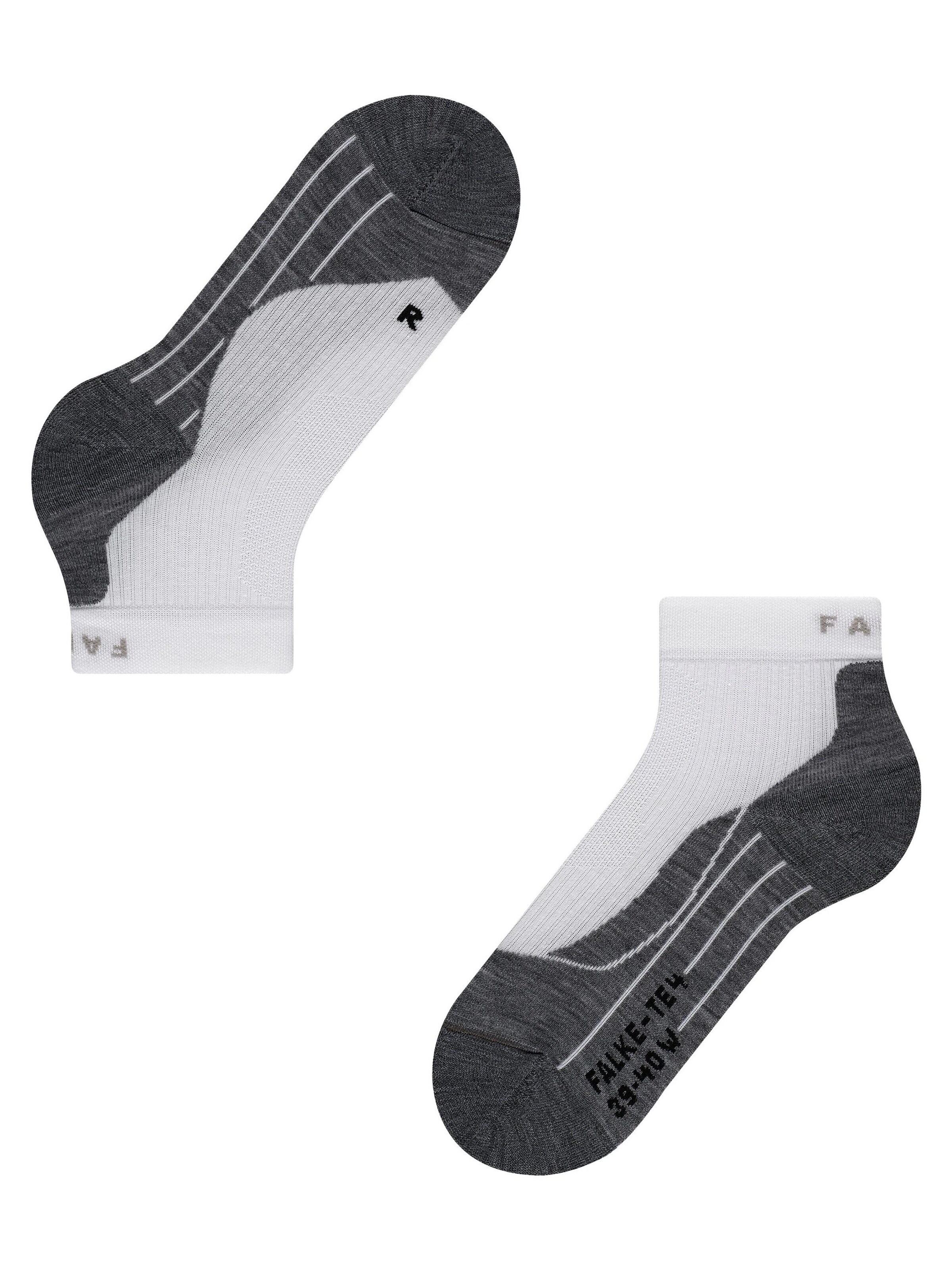 FALKE Athletic Socks 'TE 4 Short' in White