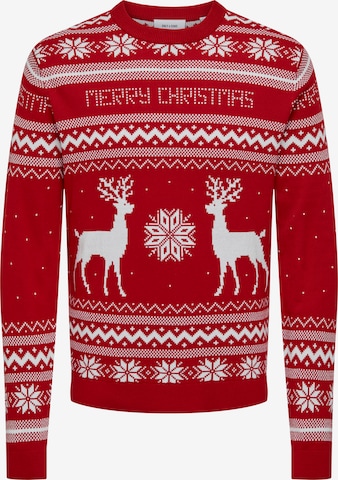 Only & Sons Pullover 'ONSXmas' in Rot: Vorderseite