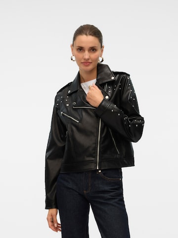 VERO MODA - Chaqueta de entretiempo 'VMRAMON' en negro: frente