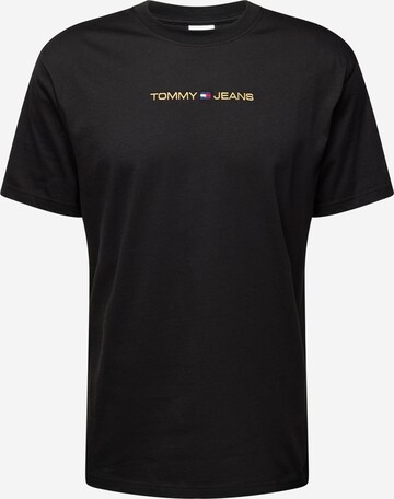 Tommy Jeans - Camisa em preto: frente