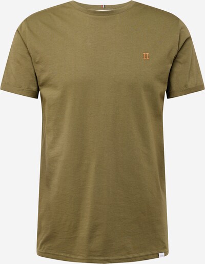 Les Deux T-Shirt 'Nørregaard' in oliv / orange, Produktansicht
