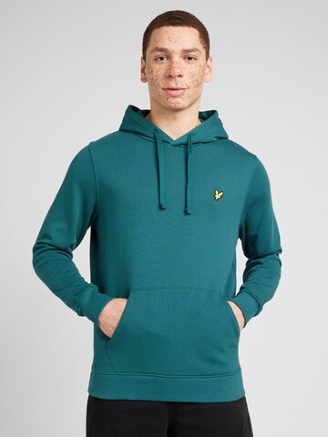 Lyle & Scott - Sudadera en verde: frente