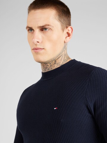 TOMMY HILFIGER Pullover in Blau