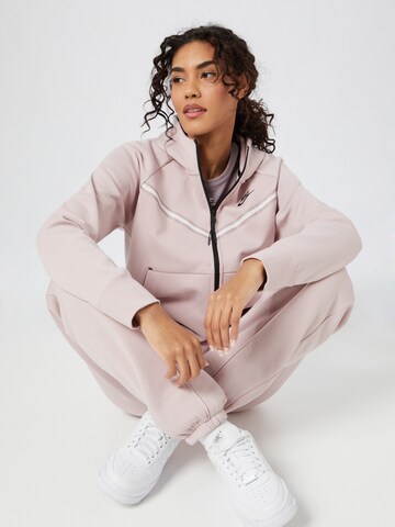 Nike Sportswear Zip-Up Hoodie in Pink