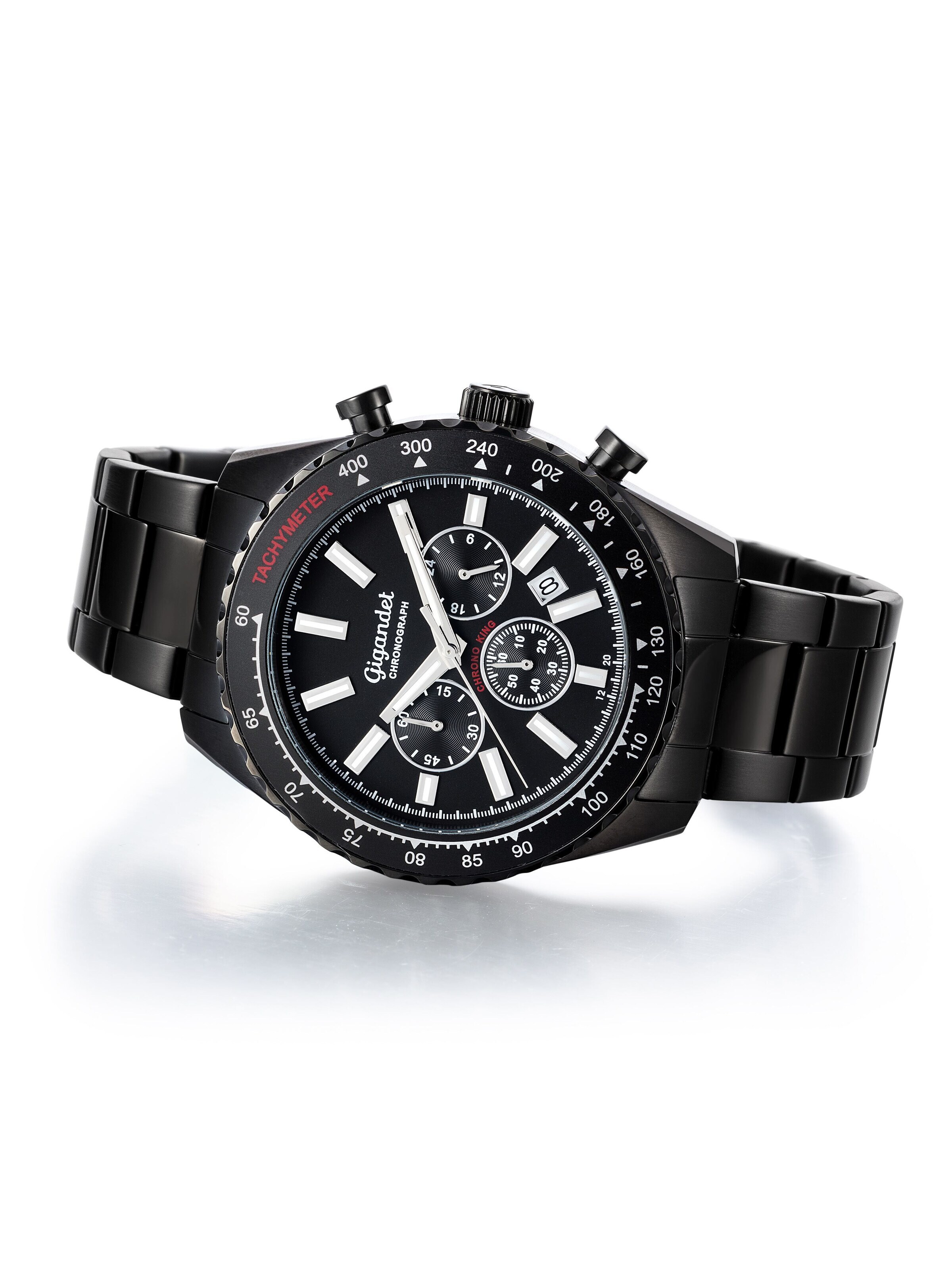 Gigandet Analoog horloge 'CHRONO KING' in Zwart