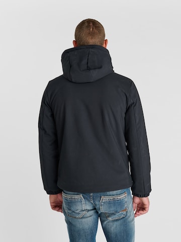 Le Temps Des Cerises Winterparka 'LOEN' in Zwart: terug