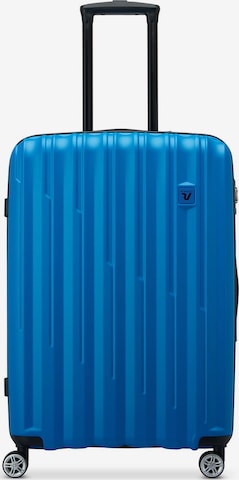 Roncato Trolley 'Element 2.0' in Blau: Vorderseite