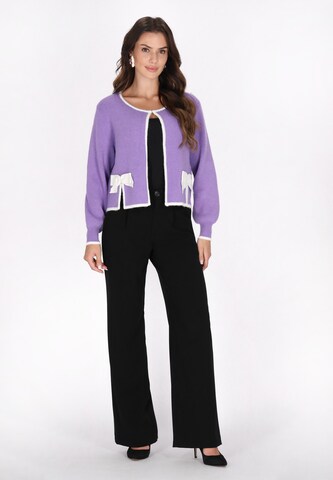 Cardigan faina en violet
