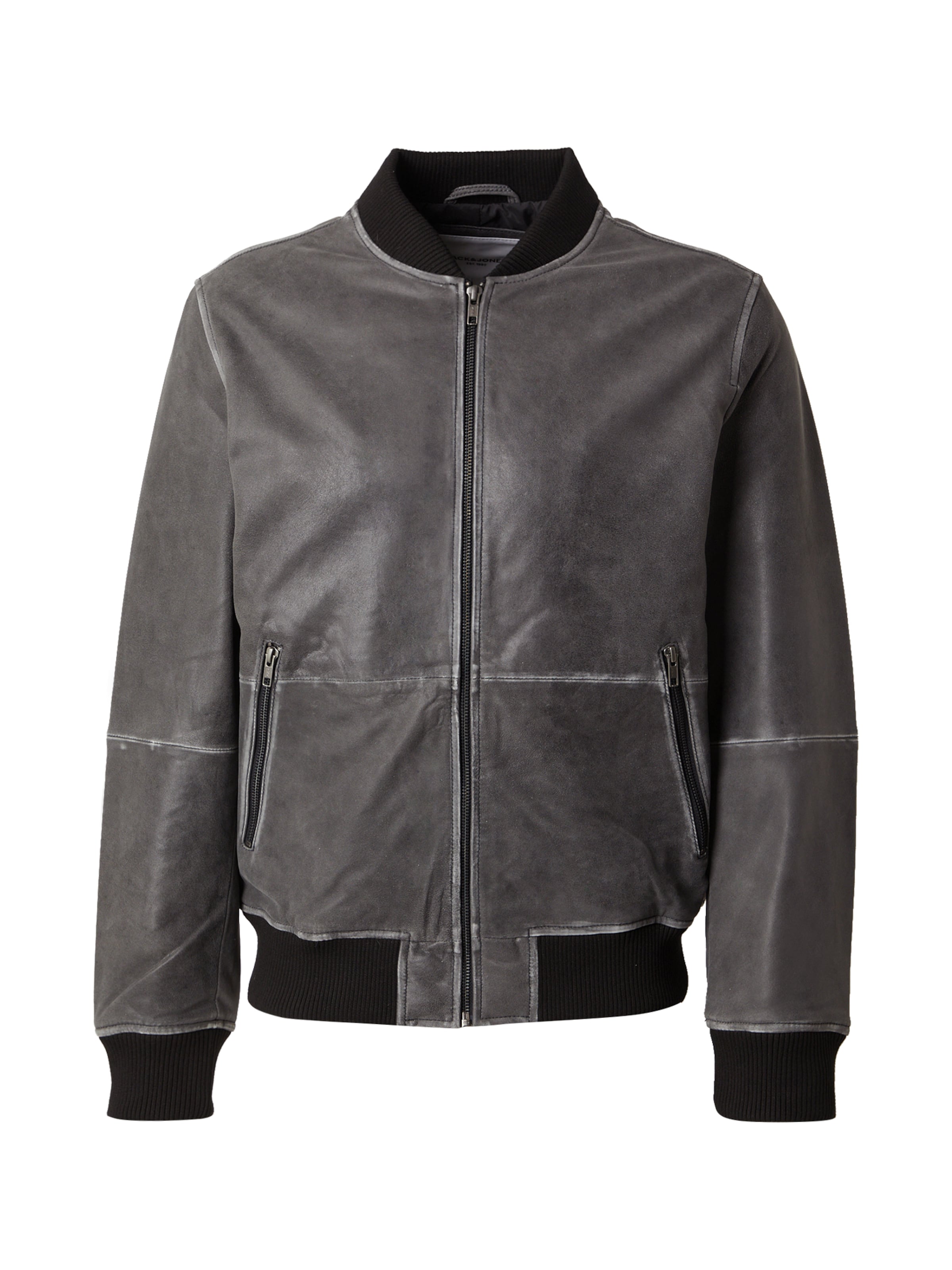 JACK & JONES Overgangsjakke 'JJECHARGE' i sort: forside