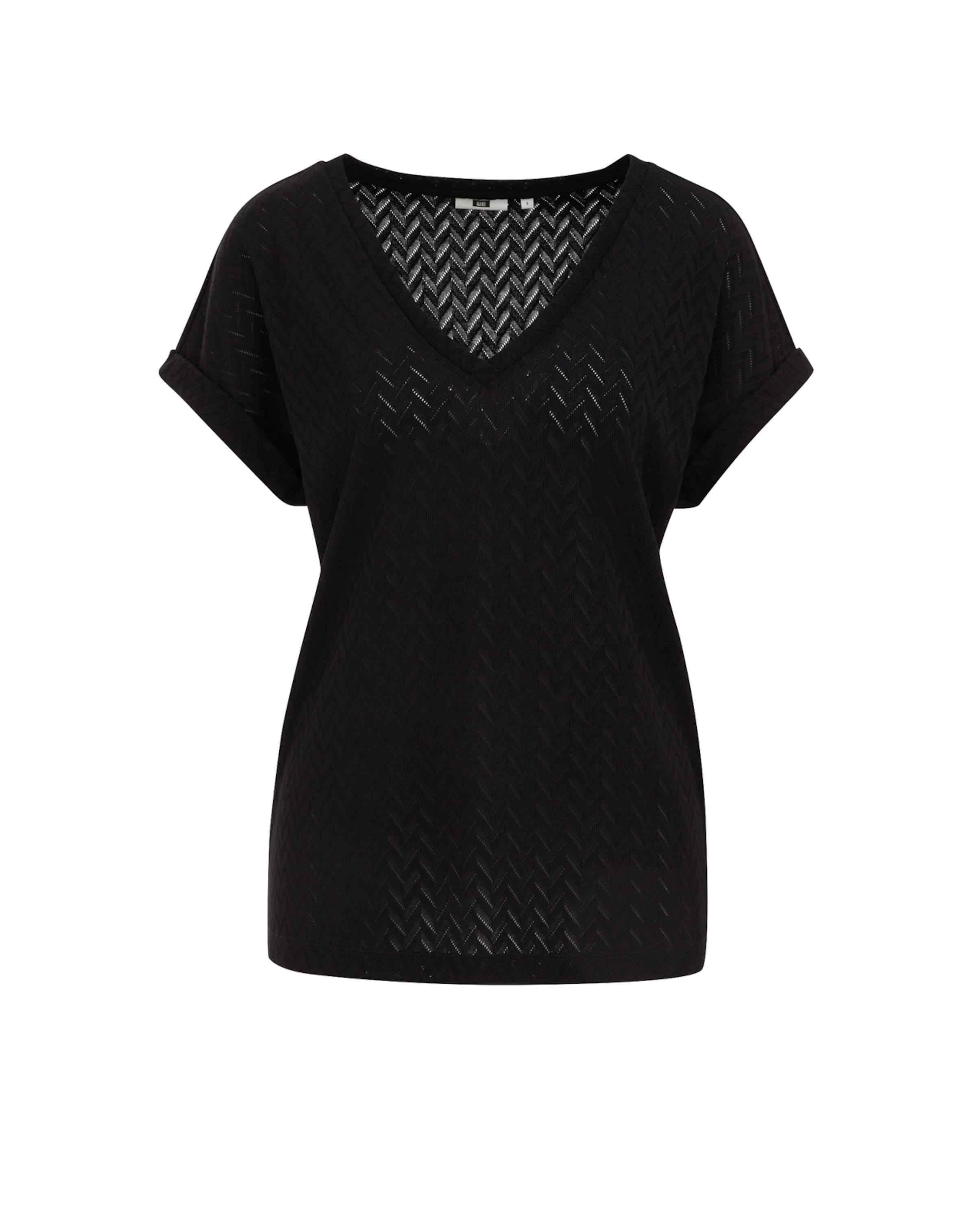 juoda WE Fashion Marškinėliai: priekis