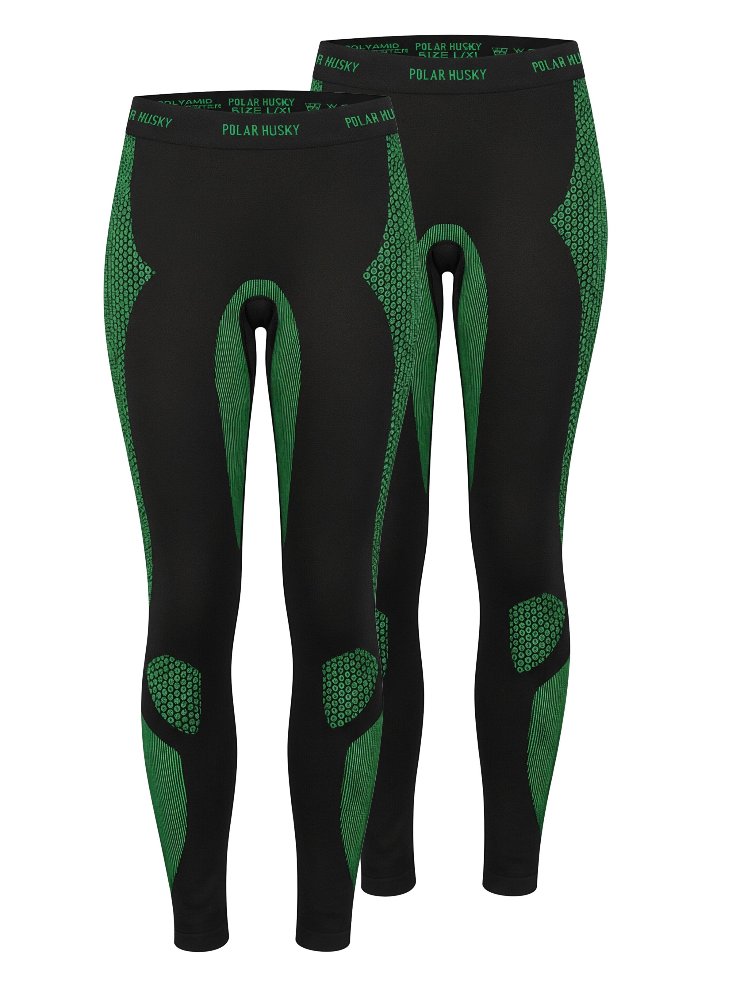 normani Sportondergoed in de kleur Groen / Zwart, Productweergave