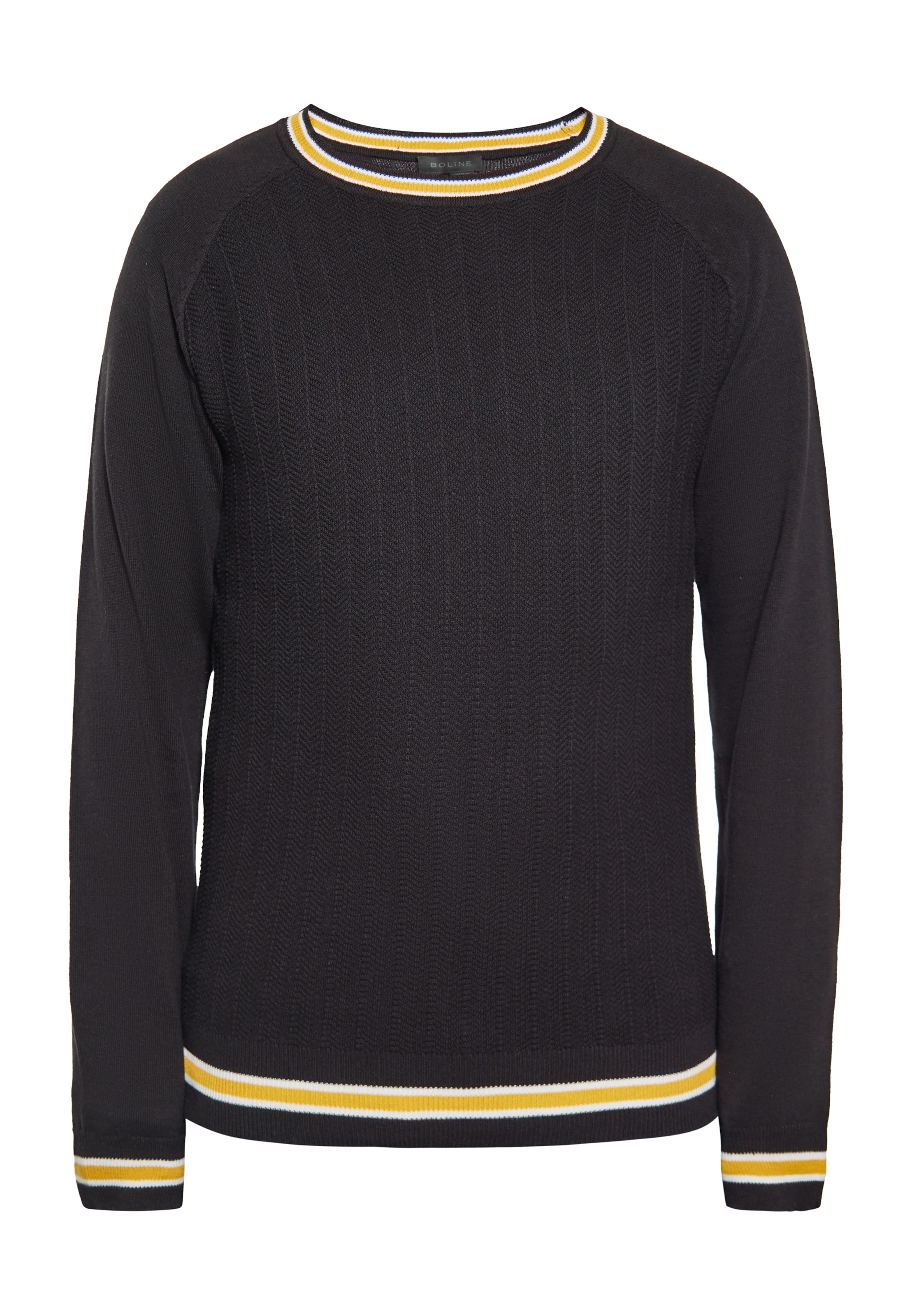 boline Sweater in Black: front