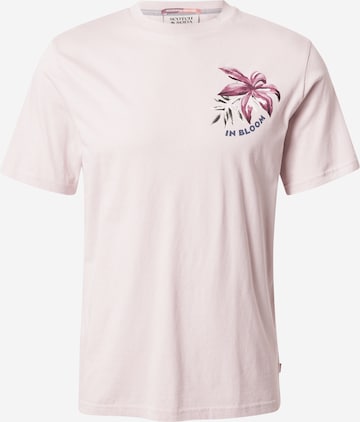 SCOTCH & SODA T-Shirt in Pink: predná strana