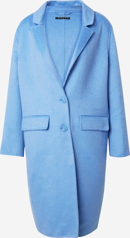 Sisley Between-Seasons Coat in Blue: front