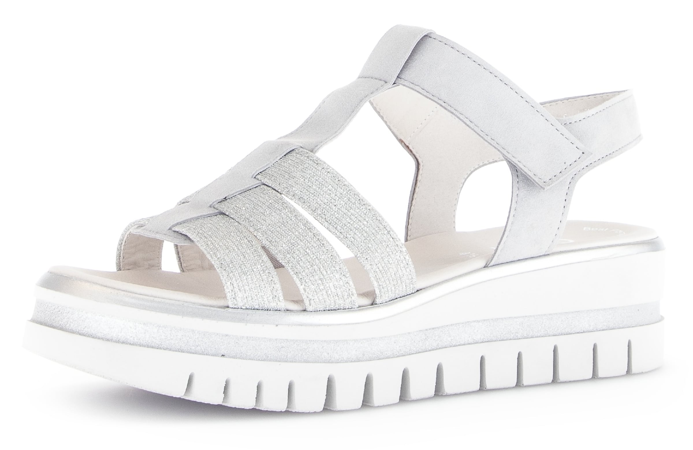 GABOR Sandale in Grau: Vorderseite