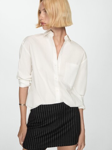 MANGO Regular Broek 'DIPLI' in Zwart