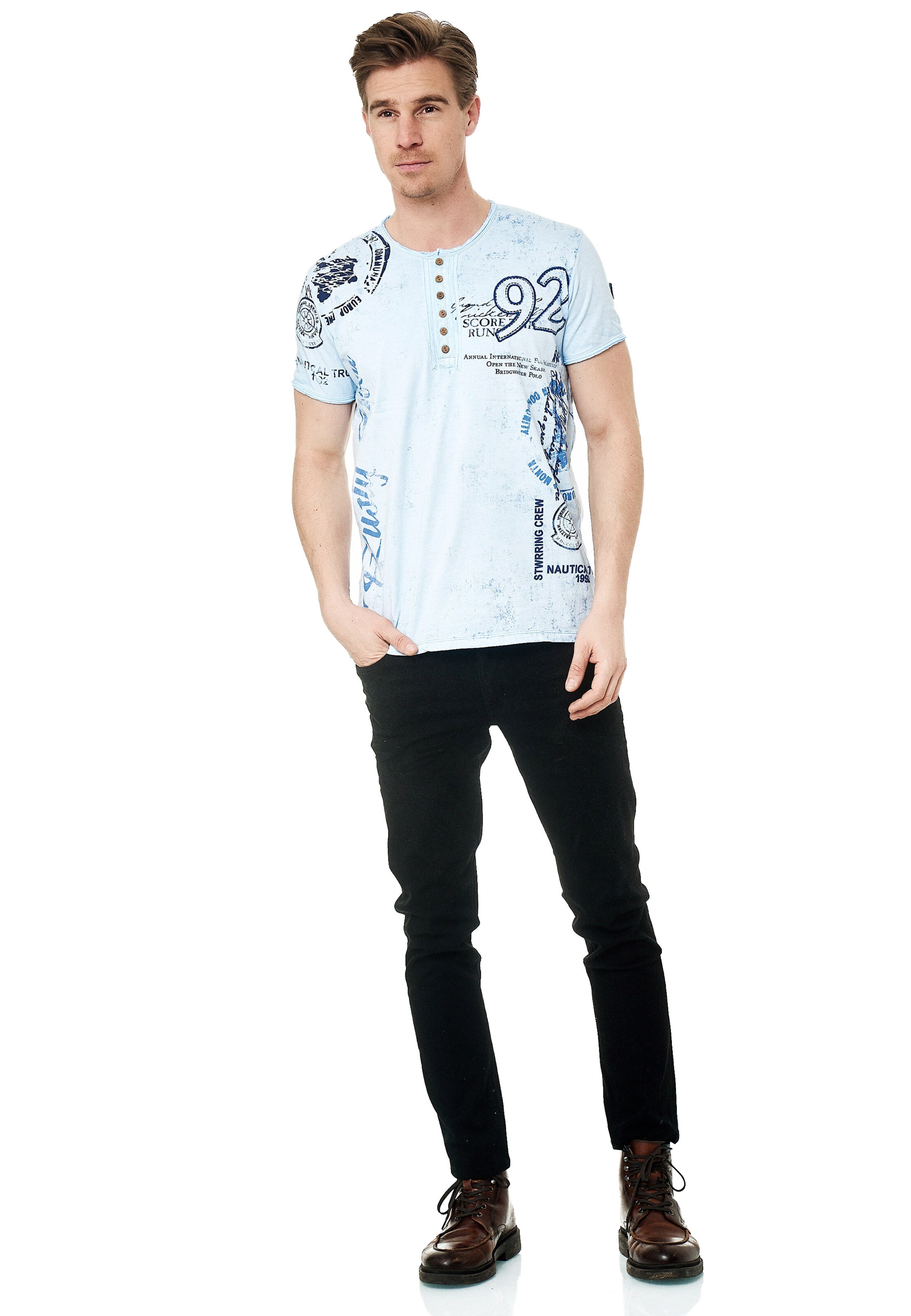 Rusty Neal Shirt in Blue