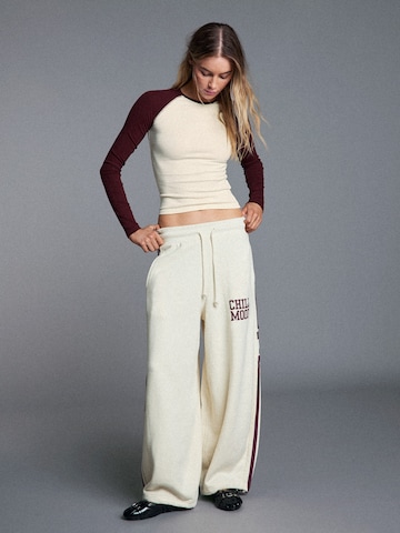 Bershka Tričko – červená
