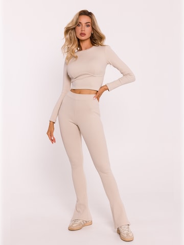made of emotion Skinny Leggings in Beige