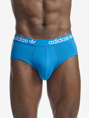 Slip ADIDAS ORIGINALS en bleu : devant