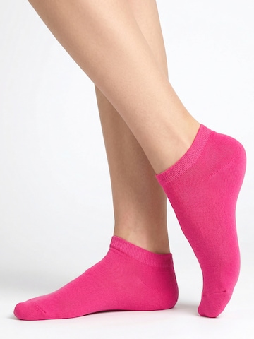 footstar Ankle Socks 'EVERYDAY!' in Pink