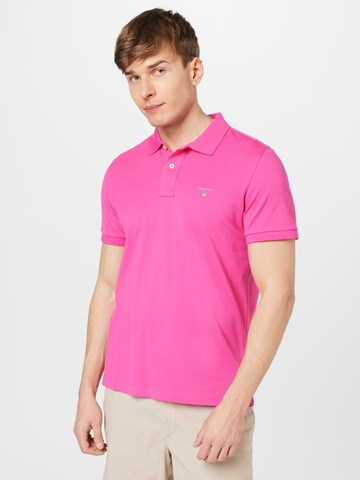 GANT Poloshirt 'Rugger' in Pink: Vorderseite