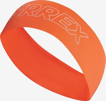 ADIDAS TERREX Sporthoofdband in Oranje: voorkant