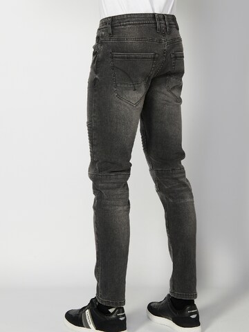 KOROSHI Skinny Jeans i svart