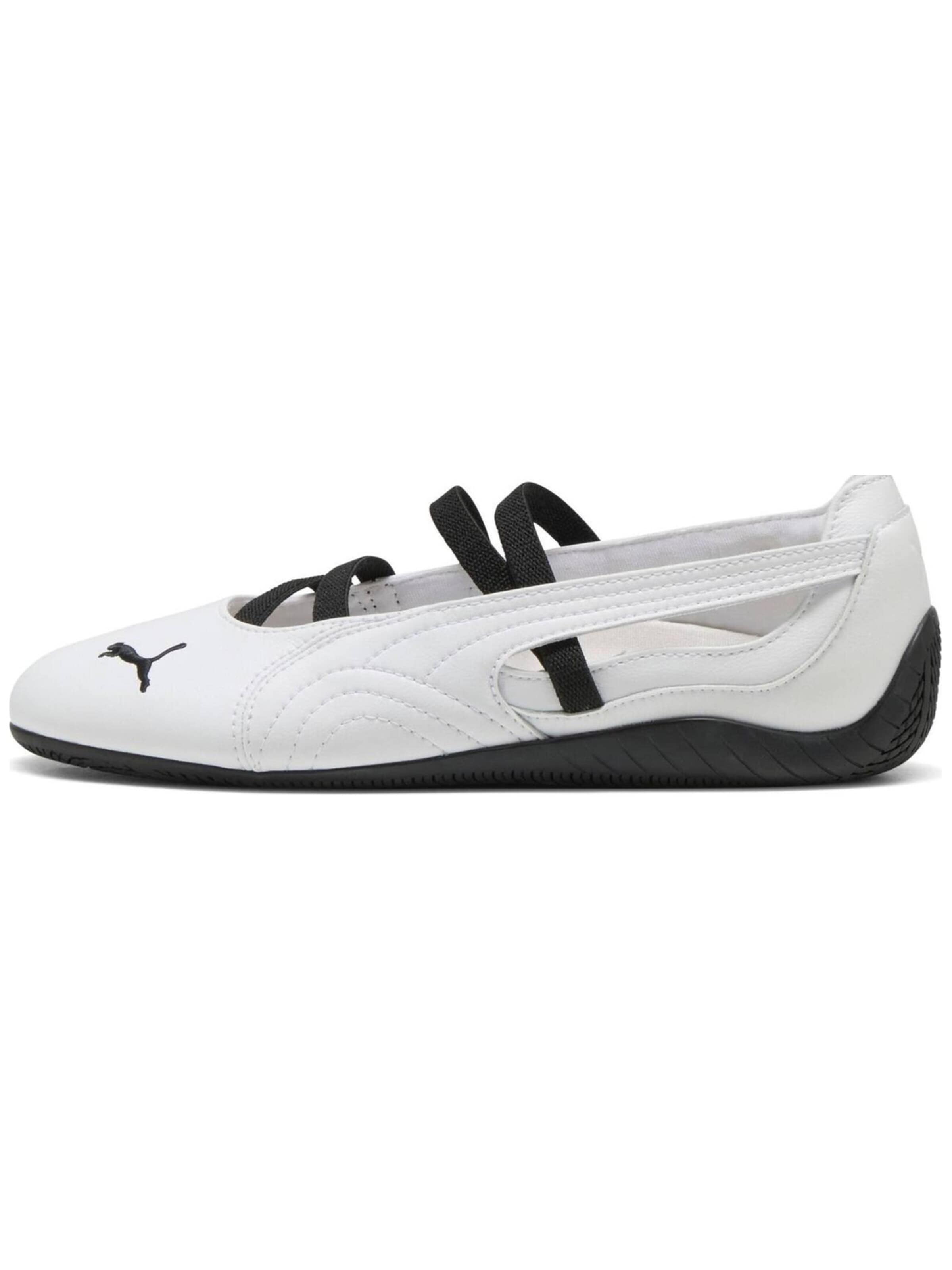 PUMA Ballerina 'Puma Speedcat Ballet Lth' in Wit: voorkant