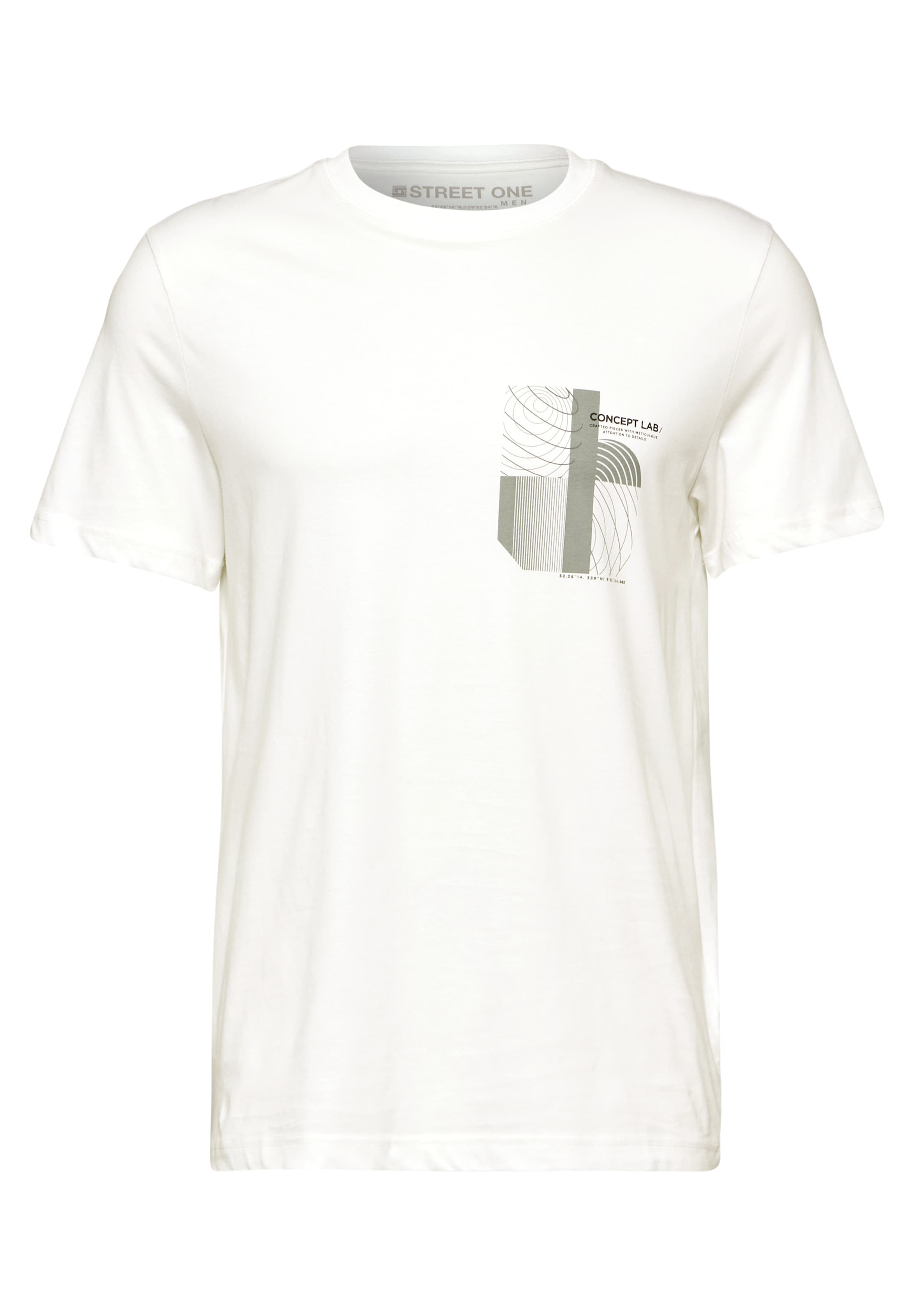 Street One MEN Shirt in White: front