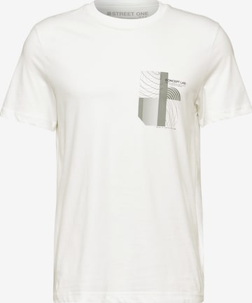 Street One MEN Shirt in White: front