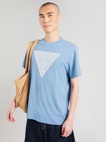 GUESS Shirt in Blue: front
