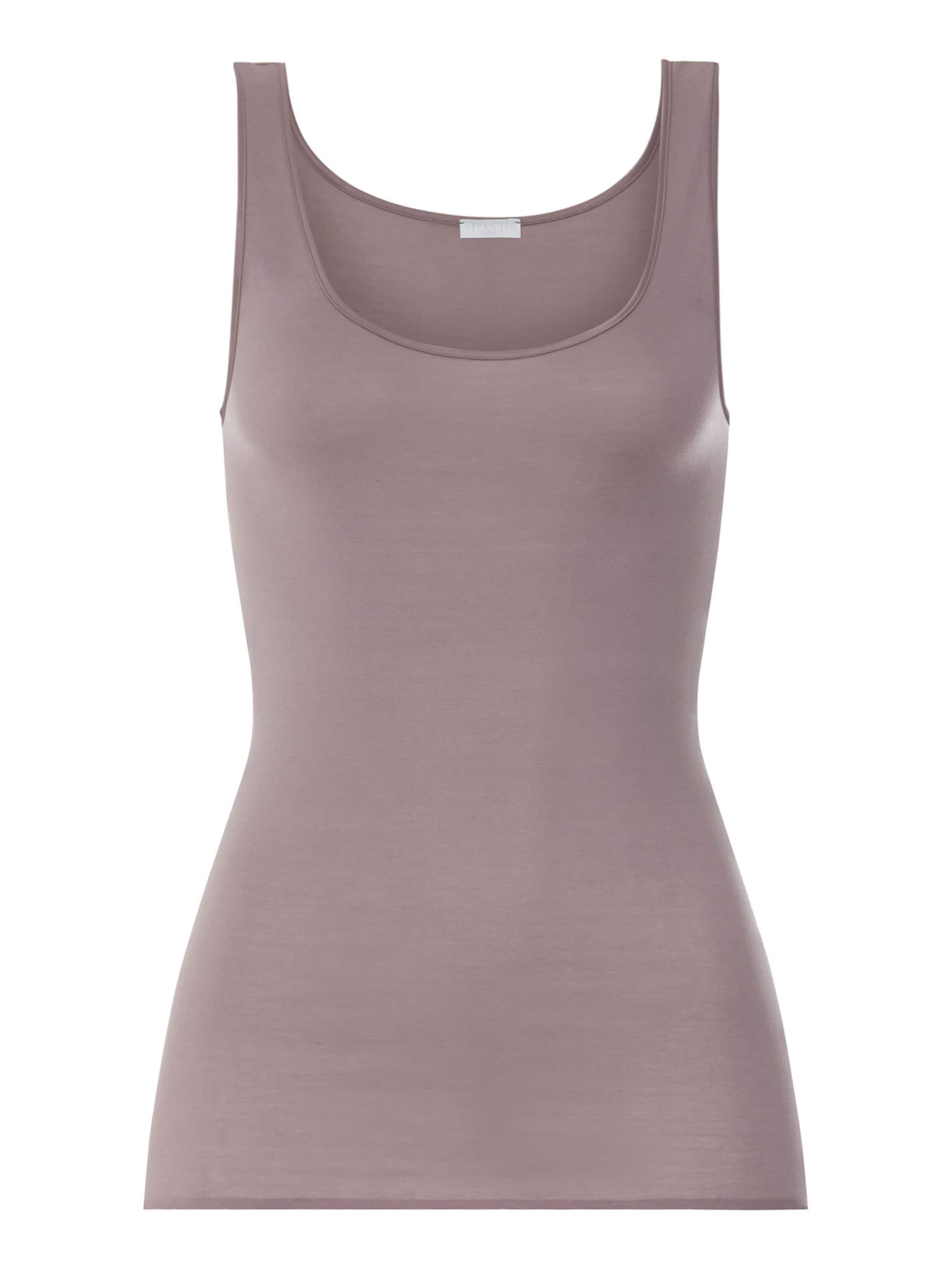 Hanro Top ' Cotton Seamless ' in Grijs: voorkant