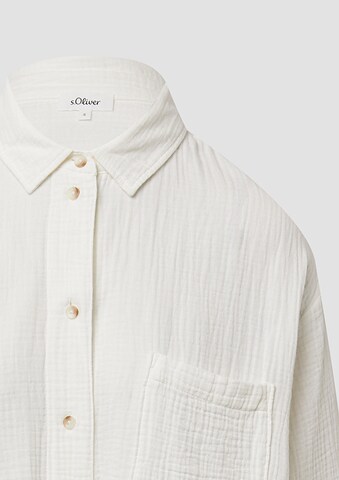 s.Oliver Blouse in Beige