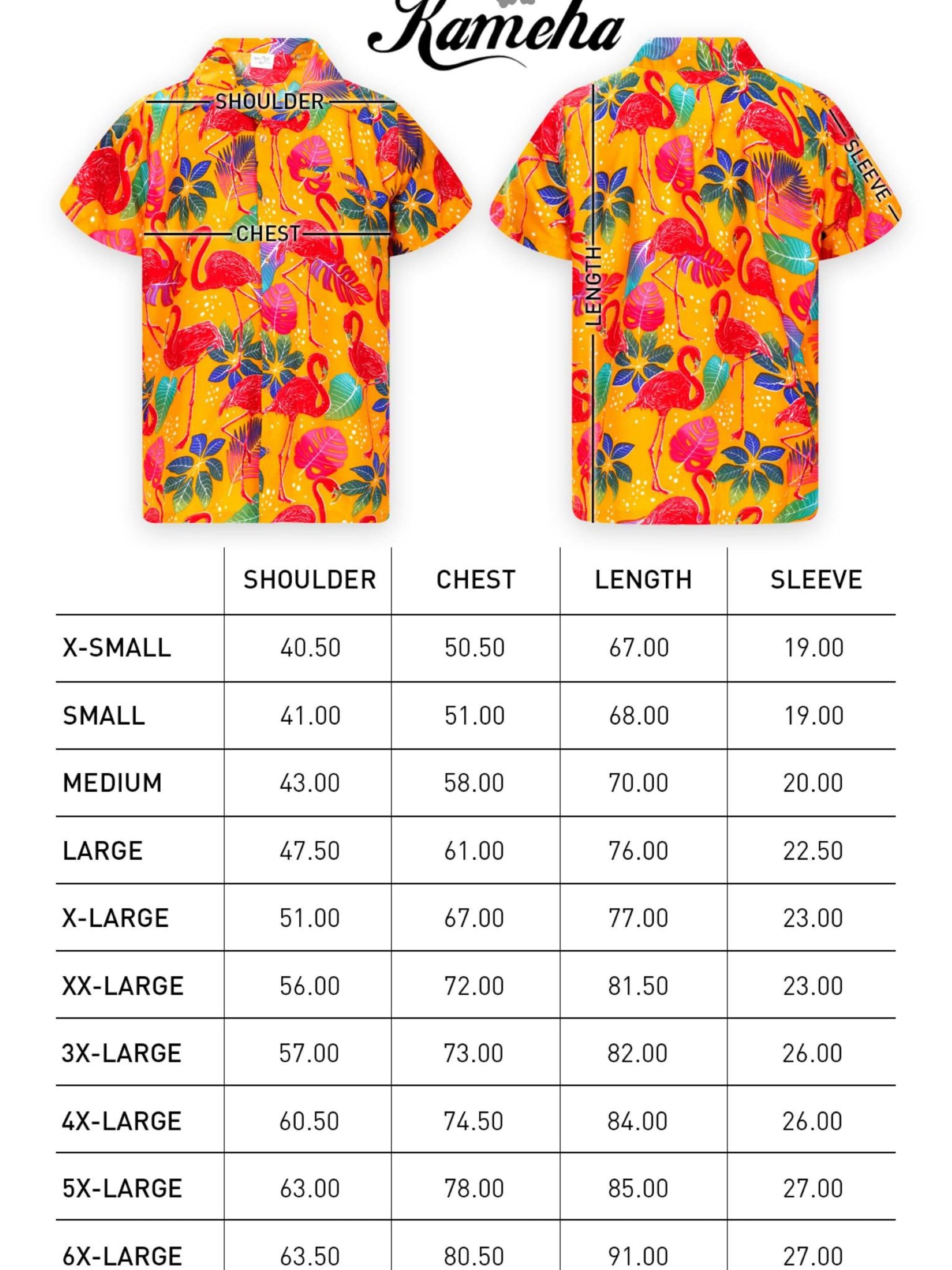 King Kameha Shirt 'Funky Flamingos'‌‌‌‌‌‌ in Gelb