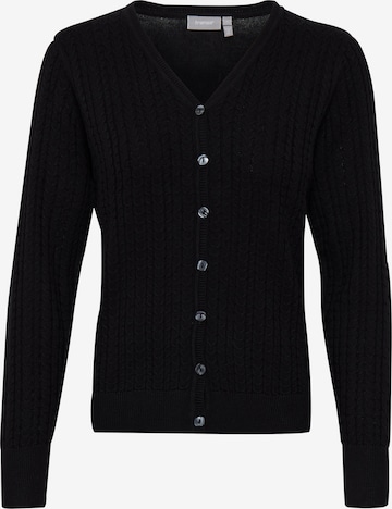 Fransa Cardigan 'FRBELIVE' in Schwarz: predná strana