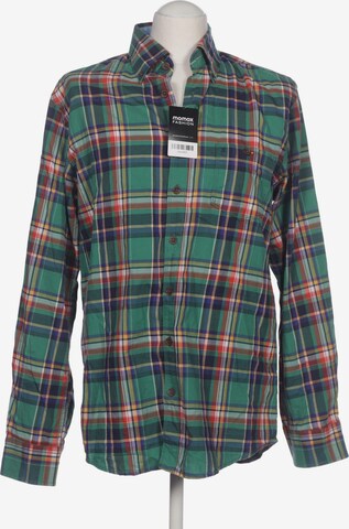 BRAX Button Up Shirt in M in Green: front