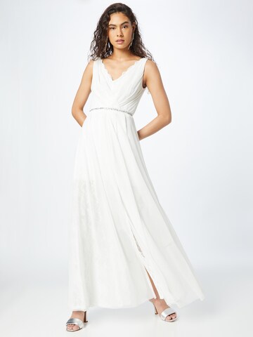 SWING Evening Dress in White