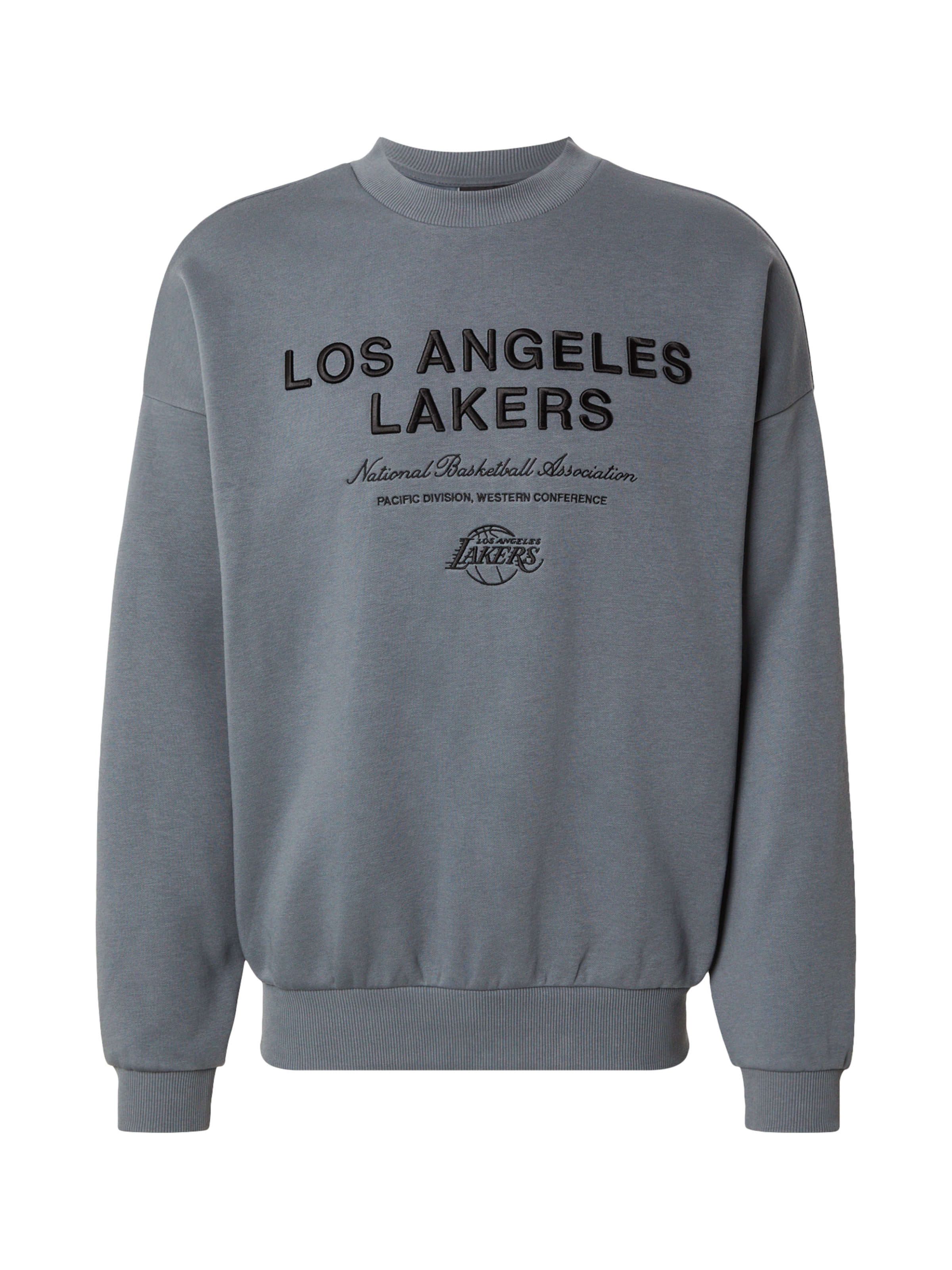 NEW ERA Sweat-shirt 'NBA LOSLAK' en gris, Vue avec produit