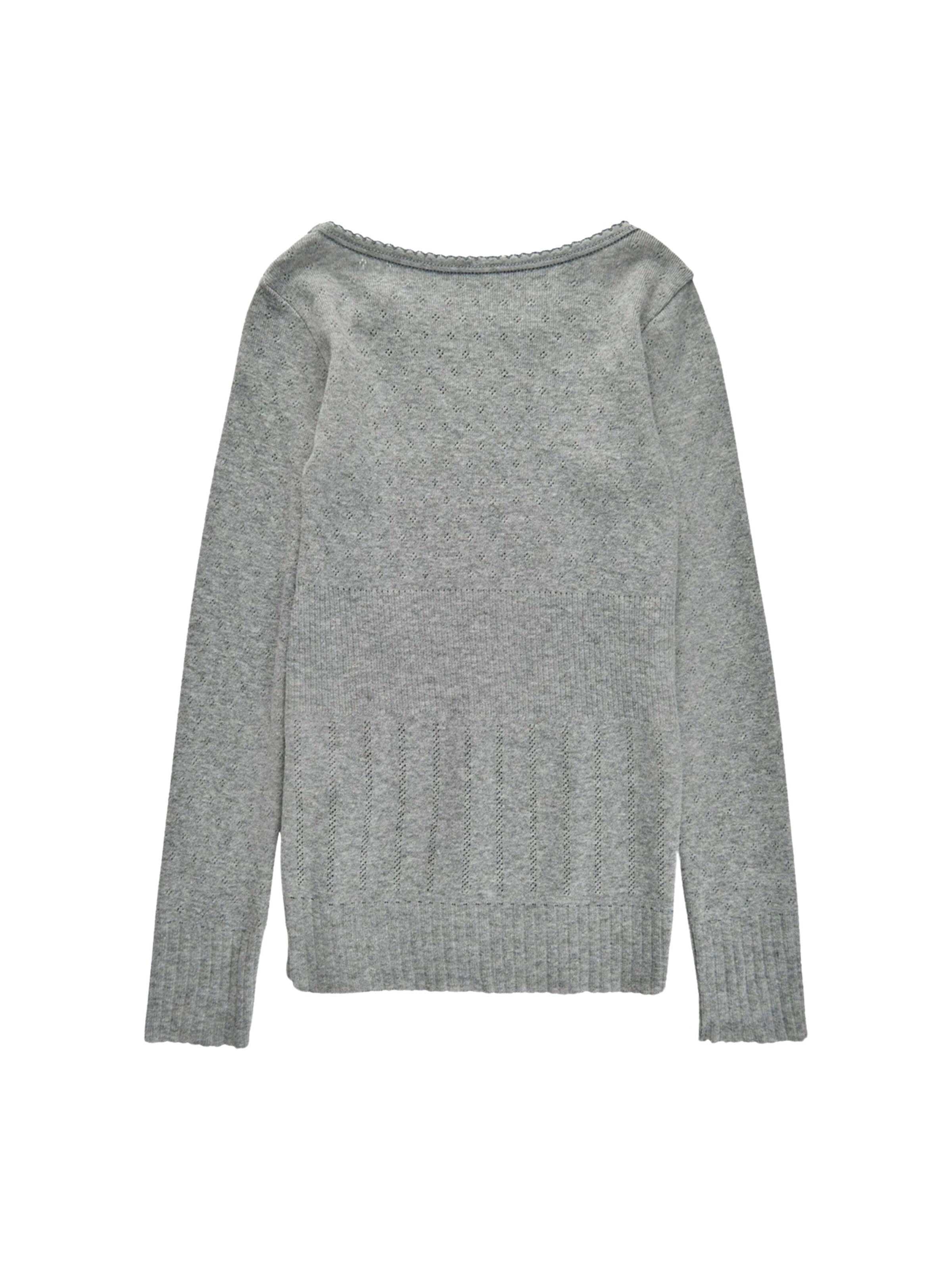 Pull-over 'Mini Doria' NOA NOA miniature en gris