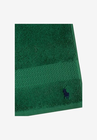 Ralph Lauren Home Washcloth 'POLO PLAYER' in Green