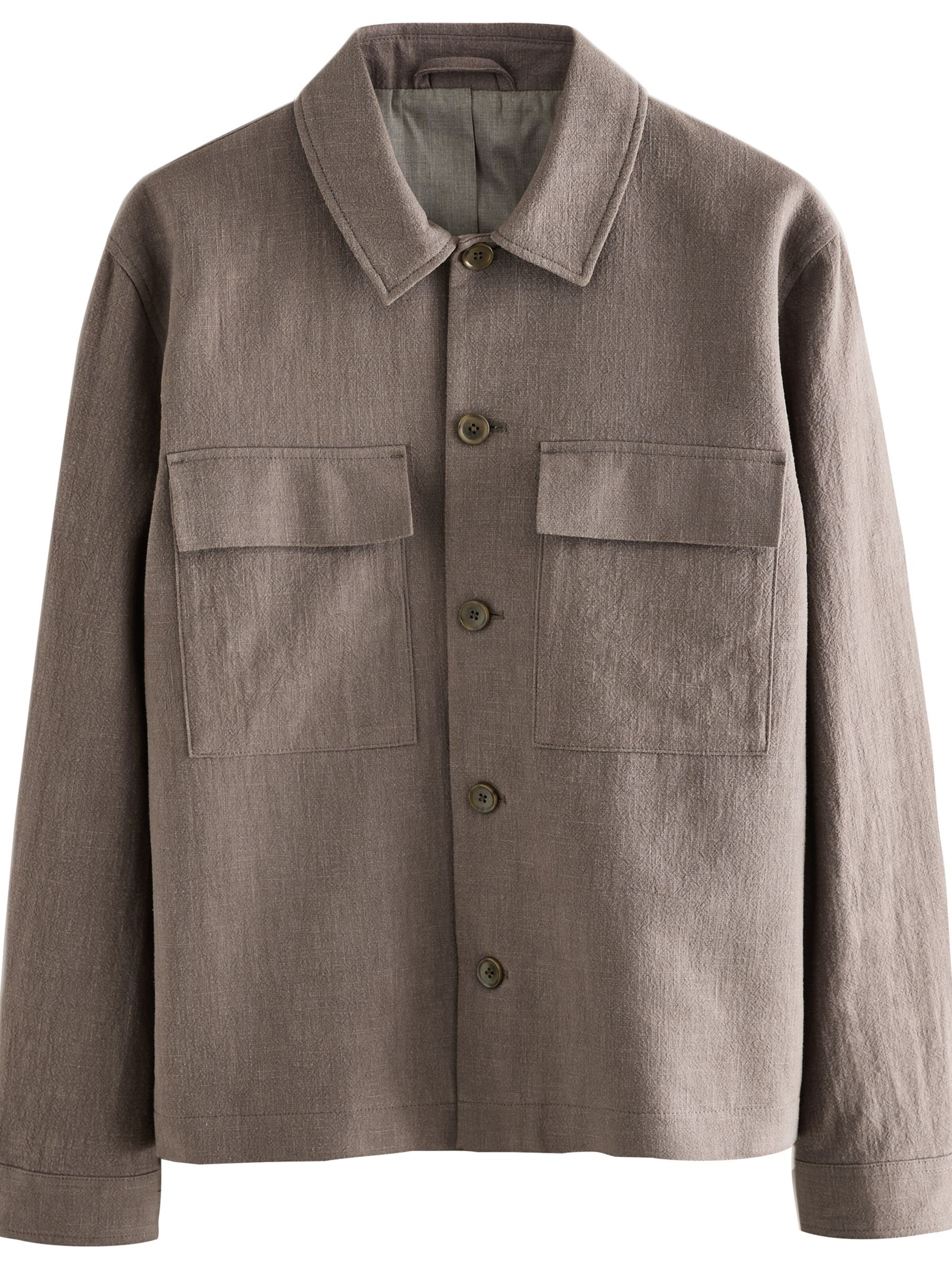 Next Jacke in Braun: Vorderseite