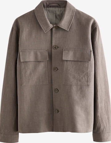 Next Jacke in Braun: Vorderseite