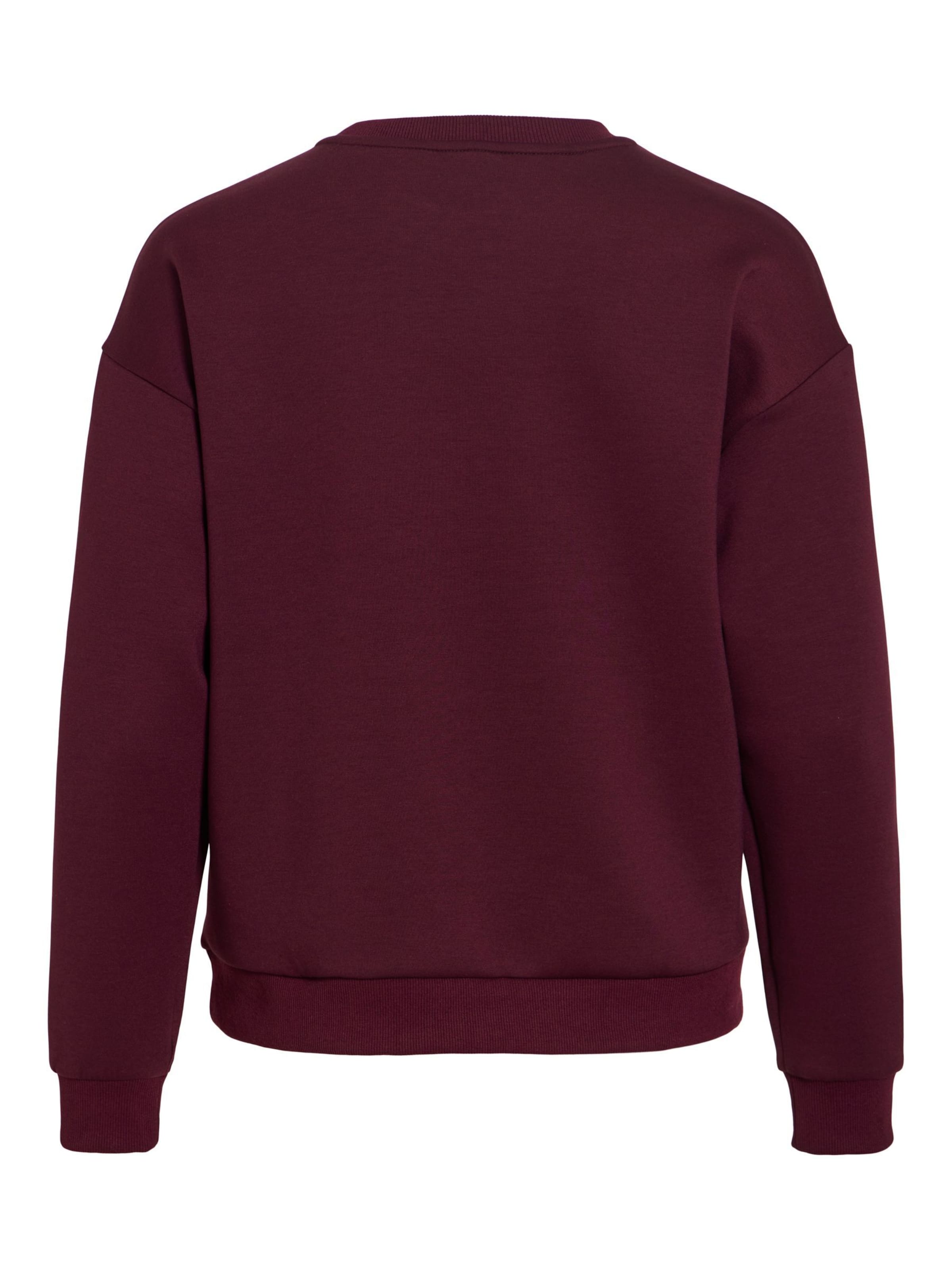 Sweat-shirt 'VISandy' VILA en rouge