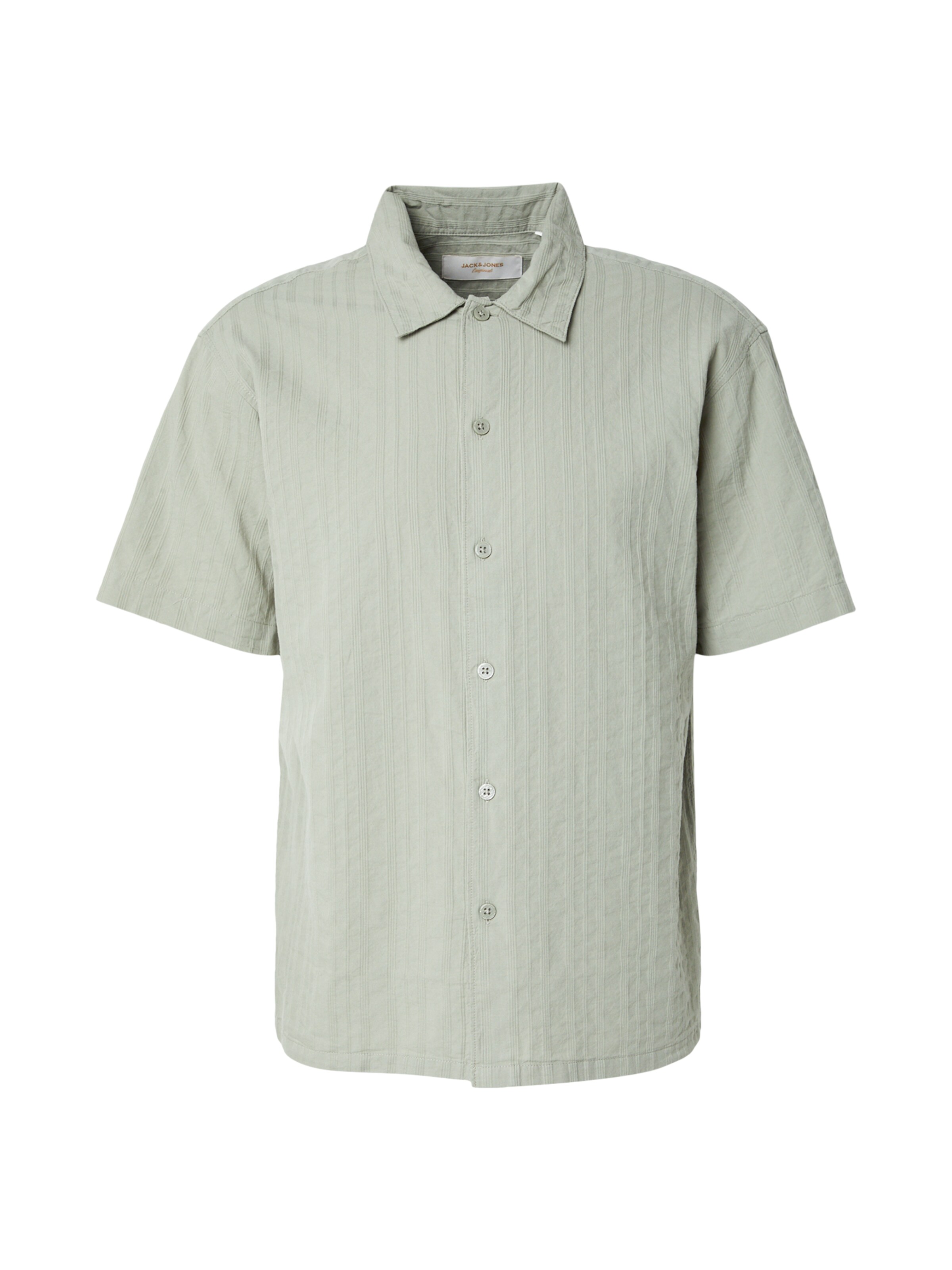 JACK & JONES Košile – zelená: přední strana
