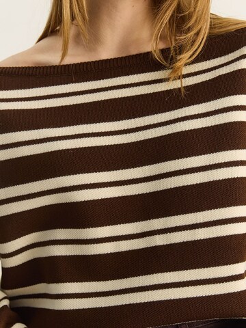 Pullover di Bianco Lucci in marrone