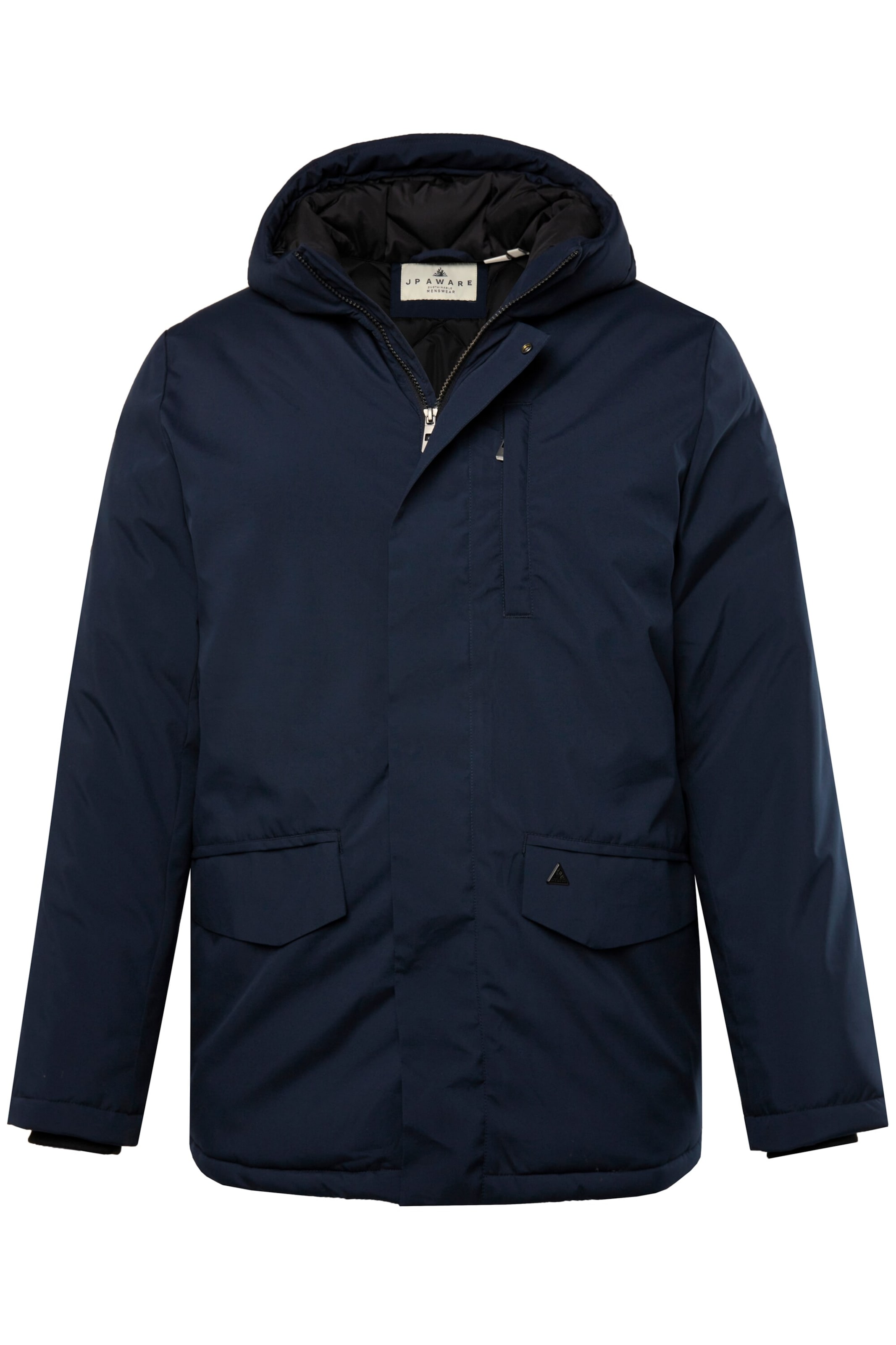 JP1880 Winter parka in Blue: front