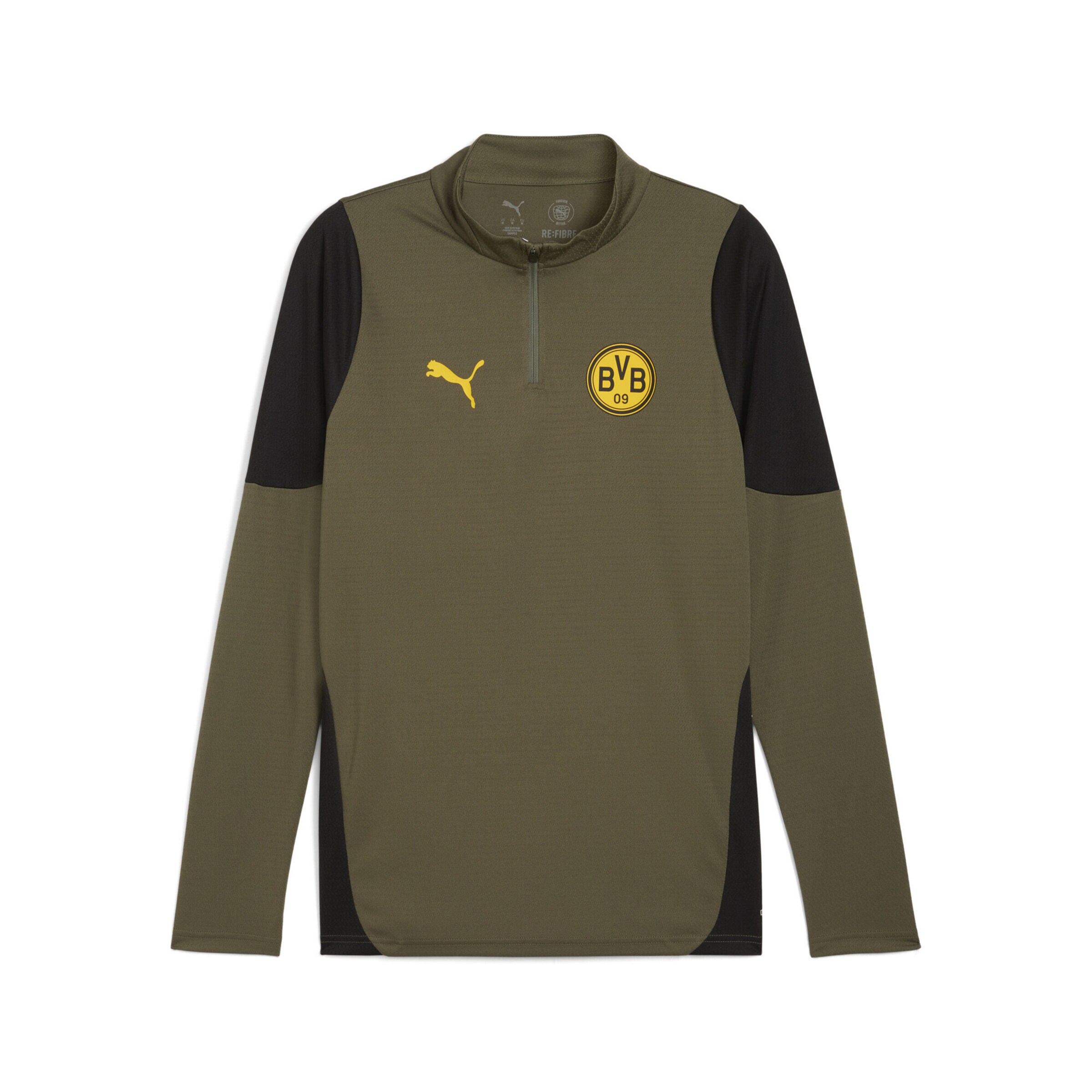 PUMA Functioneel shirt 'Borussia Dortmund' in Groen: voorkant