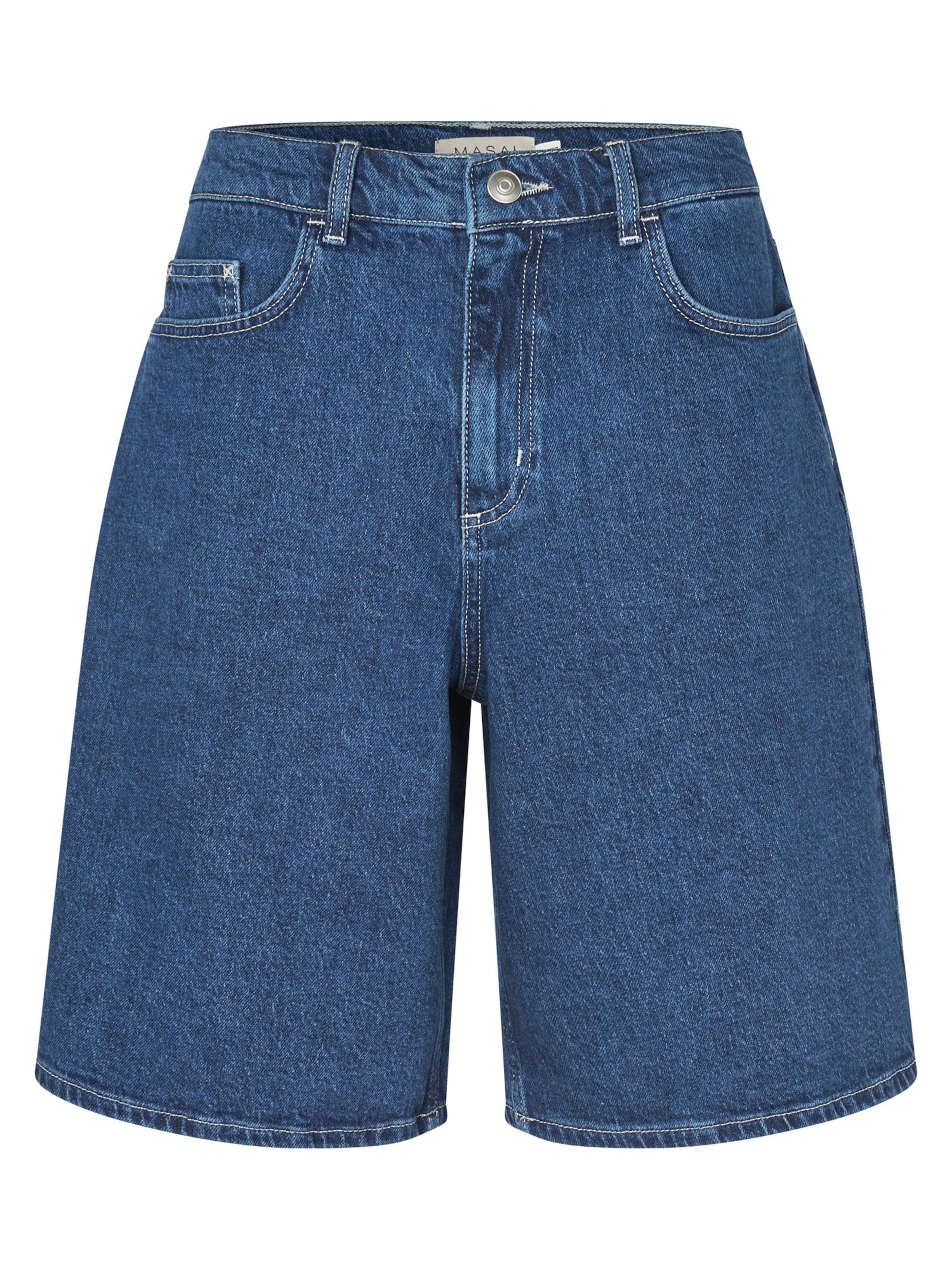 Masai Regular Pants 'MaParithis' in Blue: front