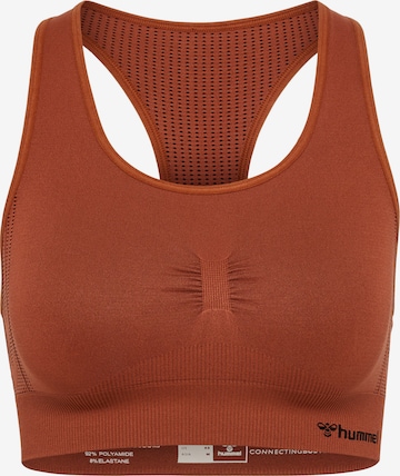 Hummel Sport bh in Bruin: voorkant